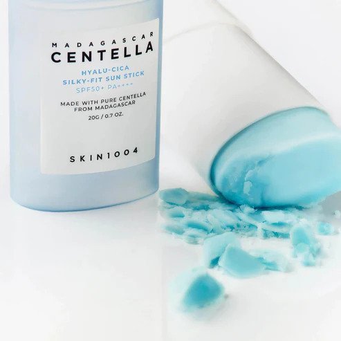 SKIN1004 Madagascar Centella Hyalu-Cica Silky-Fit Sun Stick 20g - Image 2