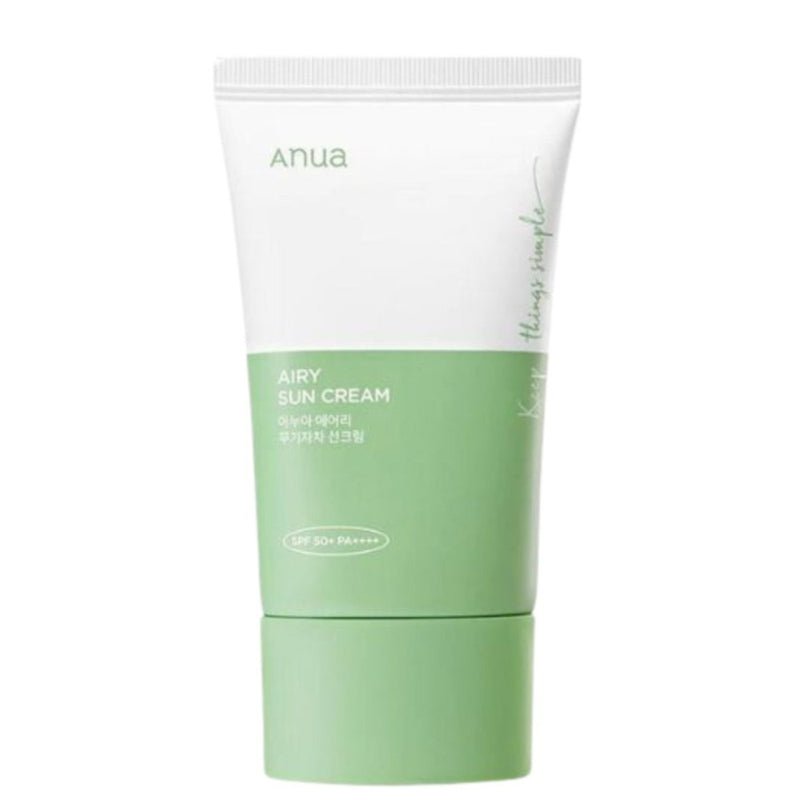 ANUA Airy Sun Cream SPF50+ tube