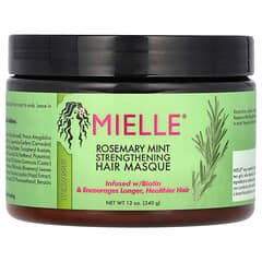 MIELLE Strengthening Hair Masque, Rosemary Mint, 12 oz (340 g)